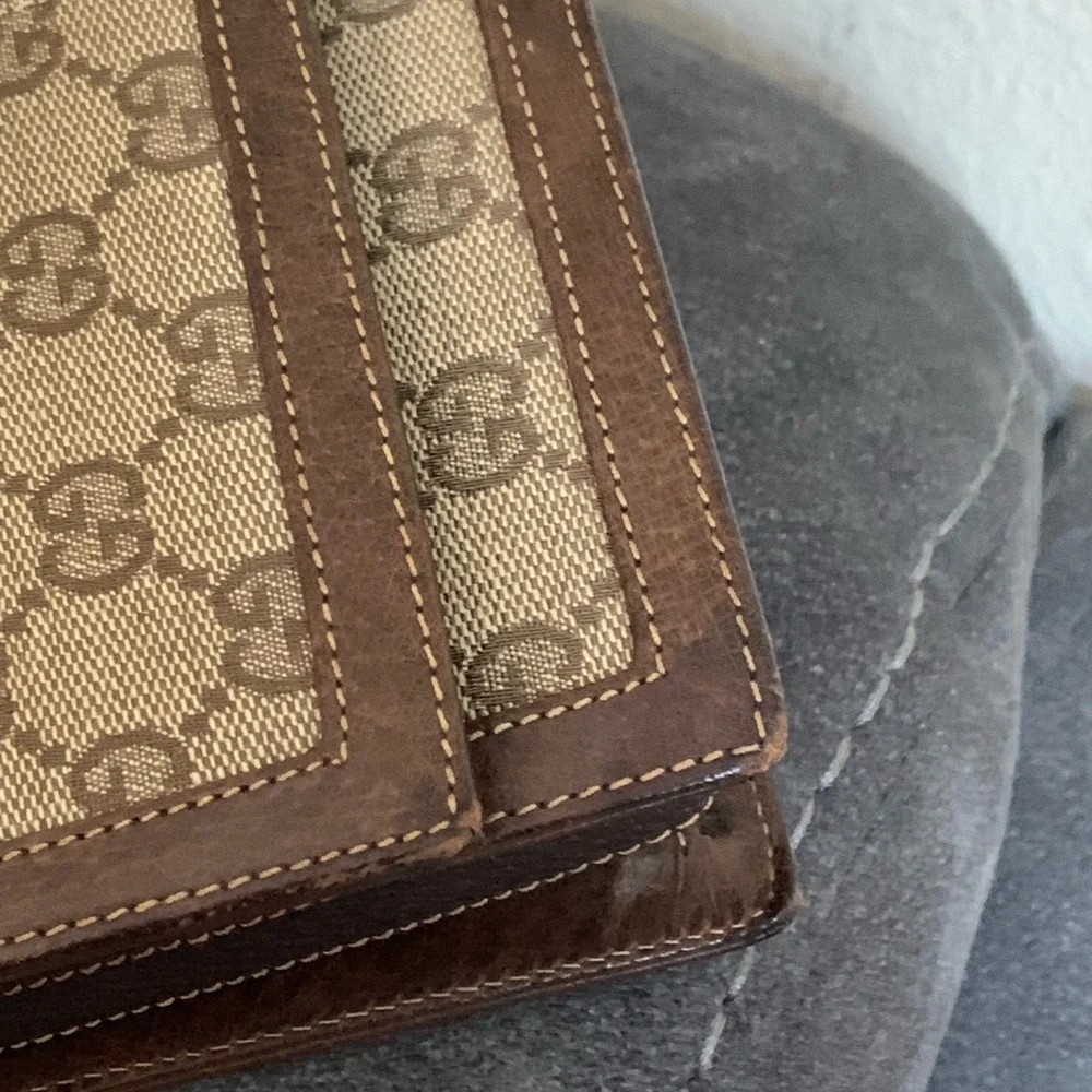 Rare !!! 🔥🔥 Gucci Horsebit Monogram GG shoulder bag - Picture 10 of 15